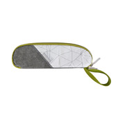 牛皮色Tyvek杜邦紙折疊式 圖形筷子叉子保護套定制定做